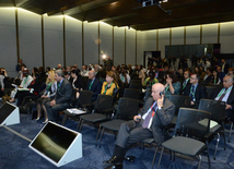 Sessions of 7th Global Forum of UN Alliance of Civilizations in Baku.  Azerbaijan, Baku, 27 apr. 2016